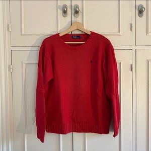 Polo Ralph Lauren Sweater red size XL youth